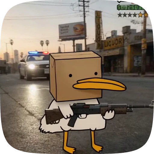 🌟 Стикер «Утя» для Telegram