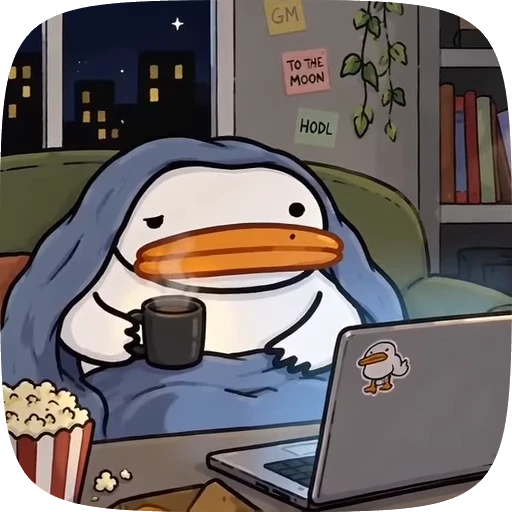 🌟 Стикер «Утя» для Telegram