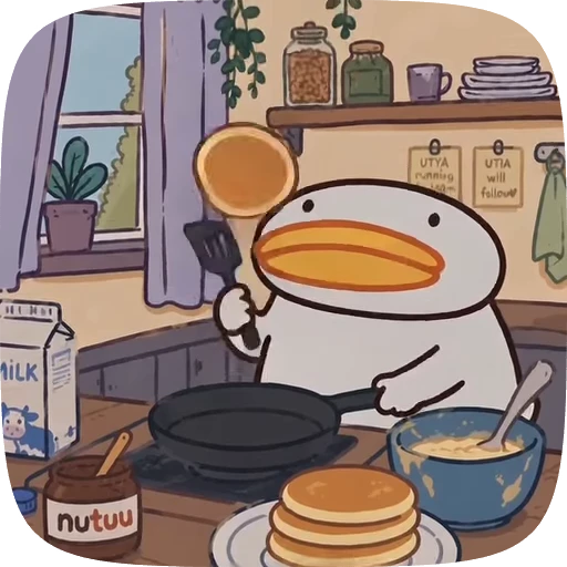🌟 Стикер «Утя» для Telegram