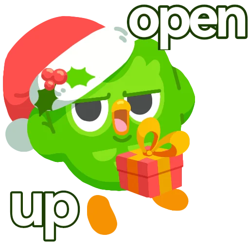 🎁 Стикер «Duolingo» для Telegram