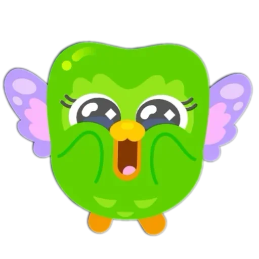 🤩 Стикер «Duolingo» для Telegram