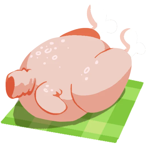 🍗 Стикер «Duolingo» для Telegram