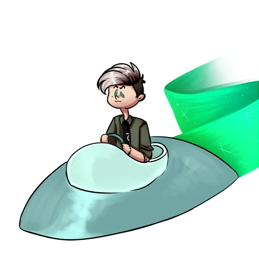 🛸 Стикер «Утопичные стикеры» для Telegram