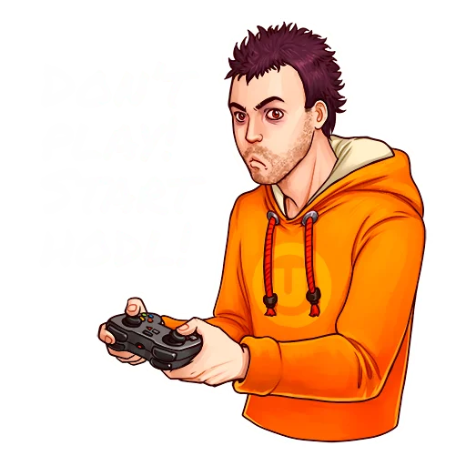🎮 Стикер «Utopia p2p crypto pack» для Telegram