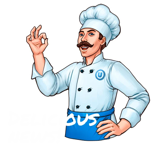 👨‍🍳 Стикер «Utopia p2p crypto pack» для Telegram