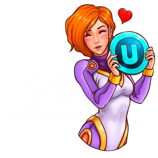 🥰 Стикер «Utopia p2p crypto pack» для Telegram