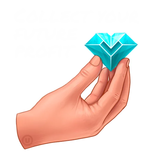 ❤️ Стикер «Utopia p2p crypto pack» для Telegram