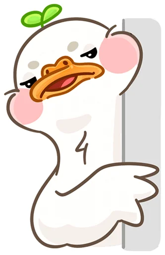 🫤 Стикер «Утошка без надписей» для Telegram