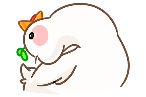 😔 Стикер «Утошка без надписей» для Telegram