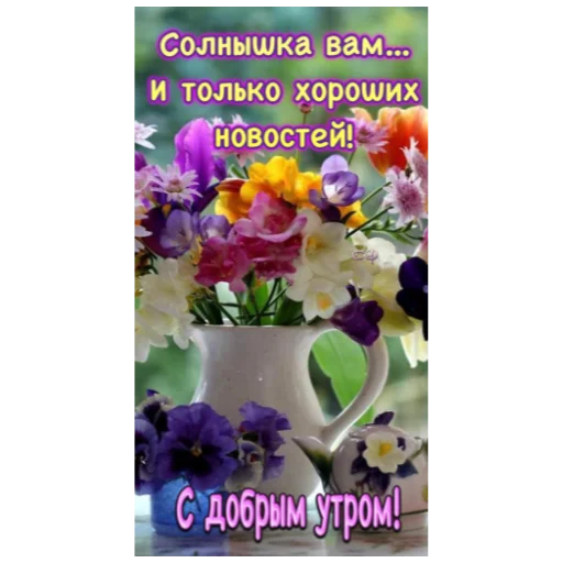 🌞 Стикер «Ватсап Доброе утро» для Telegram