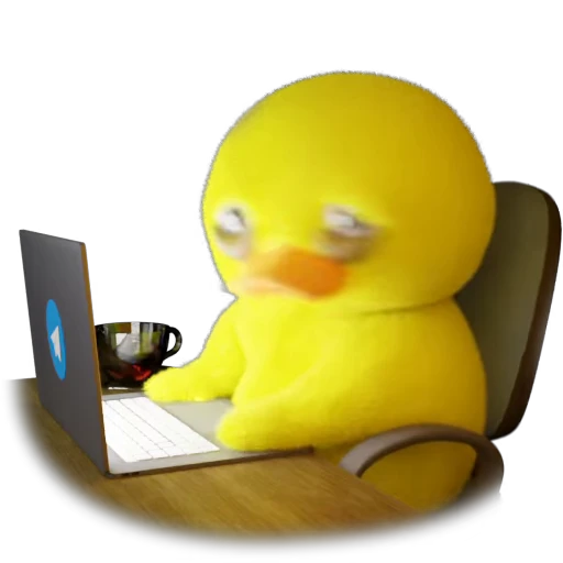 ☕️ Стикер «Utya» для Telegram