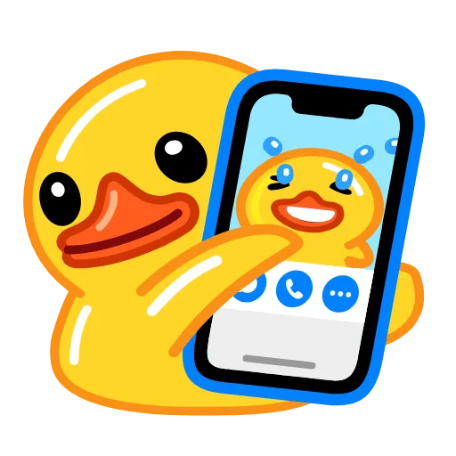 📱 Стикер «Utya Duck 2» для Telegram