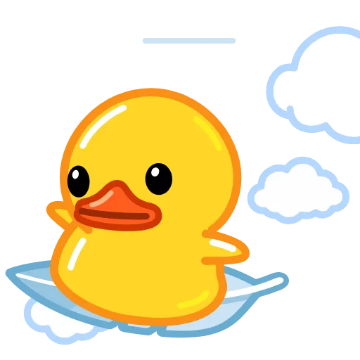🏃 Стикер «Utya Duck 2» для Telegram
