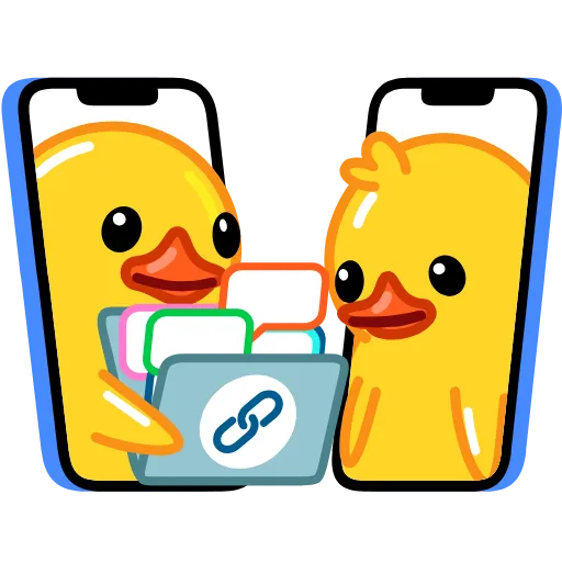 📁 Стикер «Utya Duck 2» для Telegram