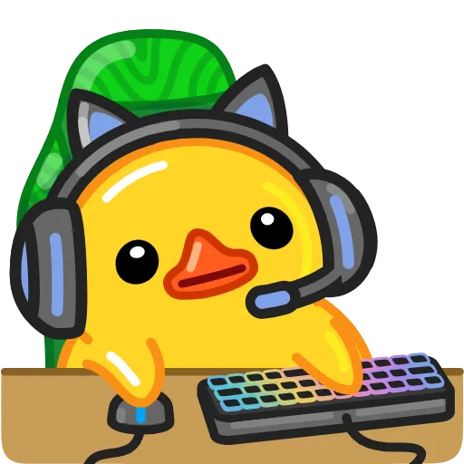 🎮 Стикер «Utya Duck 2» для Telegram