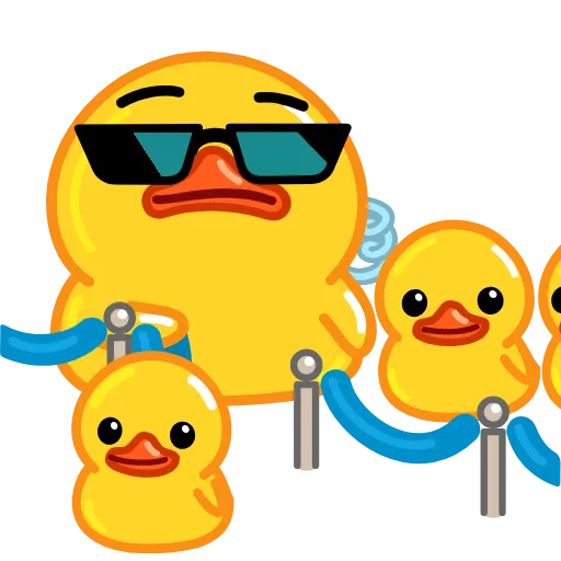 ✋ Стикер «Utya Duck 2» для Telegram