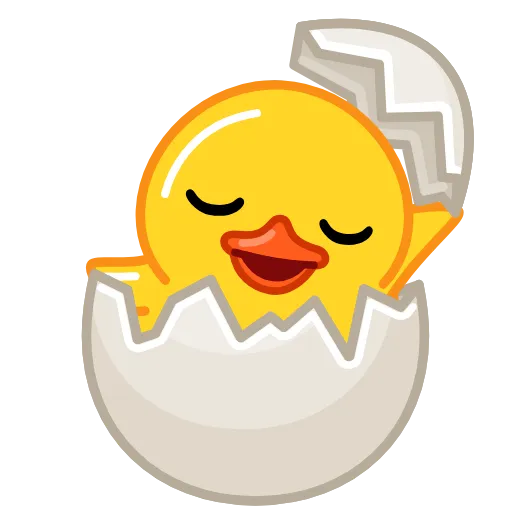 🐣 Стикер «Utya Duck 2» для Telegram