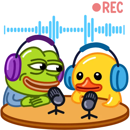 🎙 Стикер «Utya Duck 2» для Telegram