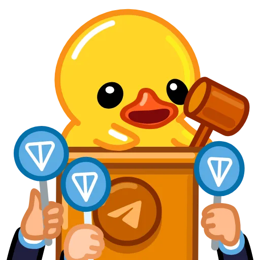 💰 Стикер «Utya Duck 2» для Telegram