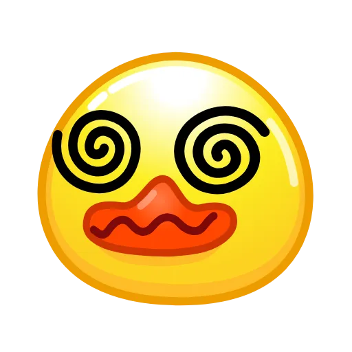 😵‍💫 Стикер «Utya Emoji Pack» для Telegram