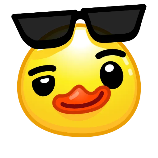 😎 Стикер «Utya Emoji Pack» для Telegram