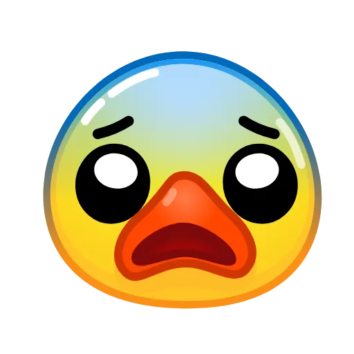 😰 Стикер «Utya Emoji Pack» для Telegram