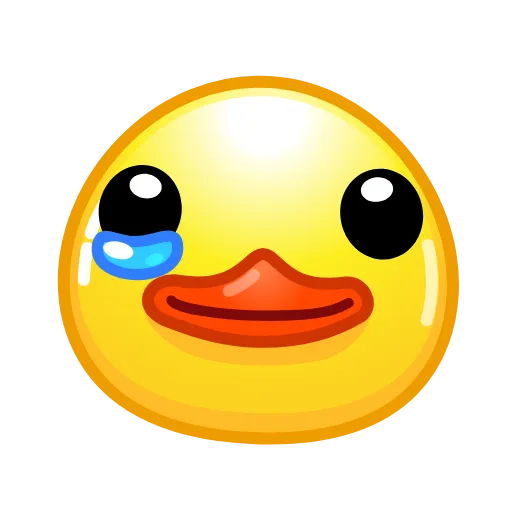 🥲 Стикер «Utya Emoji Pack» для Telegram