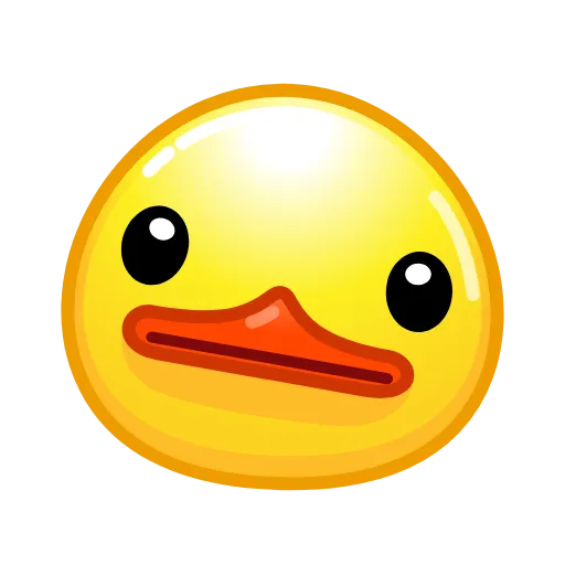😐 Стикер «Utya Emoji Pack» для Telegram