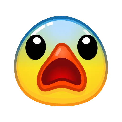 😨 Стикер «Utya Emoji Pack» для Telegram