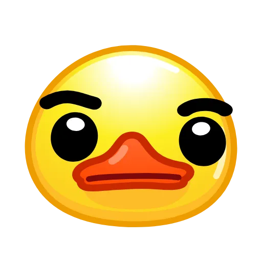 🤨 Стикер «Utya Emoji Pack» для Telegram