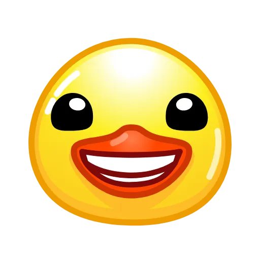 😅 Стикер «Utya Emoji Pack» для Telegram