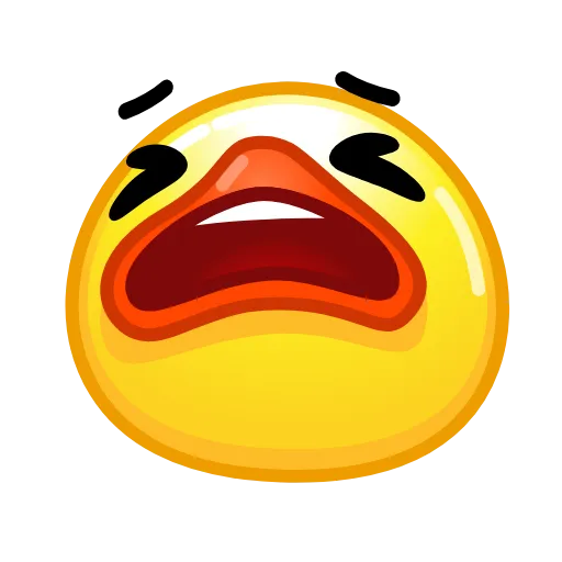 😫 Стикер «Utya Emoji Pack» для Telegram