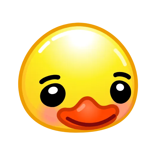 ☺️ Стикер «Utya Emoji Pack» для Telegram
