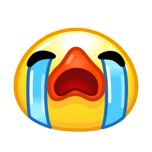 😭 Стикер «Utya Emoji Pack» для Telegram