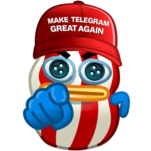 🇺🇸 Стикер «Pepe» для Telegram