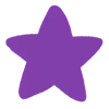 🔷 Эмодзи «Ultraviolet - фиолетовые буквы, цифры» для Telegram