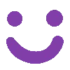 🪩 Эмодзи «Ultraviolet - фиолетовые буквы, цифры» для Telegram
