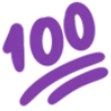 🎲 Эмодзи «Ultraviolet - фиолетовые буквы, цифры» для Telegram