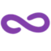 🔻 Эмодзи «Ultraviolet - фиолетовые буквы, цифры» для Telegram
