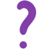❓ Эмодзи «Ultraviolet - фиолетовые буквы, цифры» для Telegram