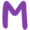 💛 Эмодзи «Ultraviolet - фиолетовые буквы, цифры» для Telegram