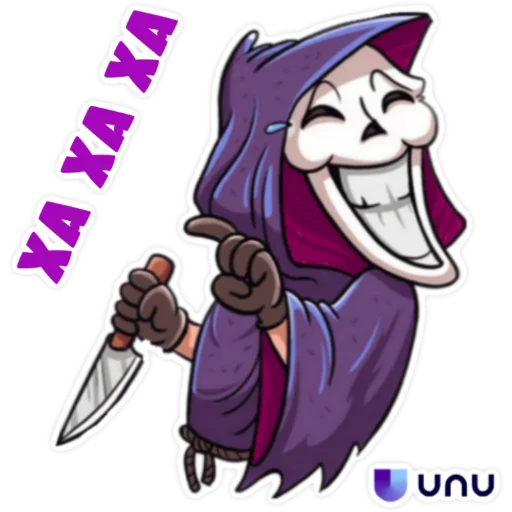 🤣 Стикер «UNU LOVE» для Telegram