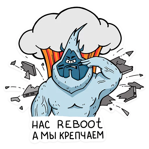 😡 Стикер «Uwik» для Telegram