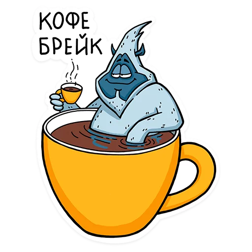 ☕️ Стикер «Uwik» для Telegram