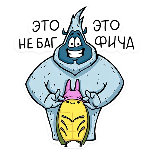 😁 Стикер «Uwik» для Telegram