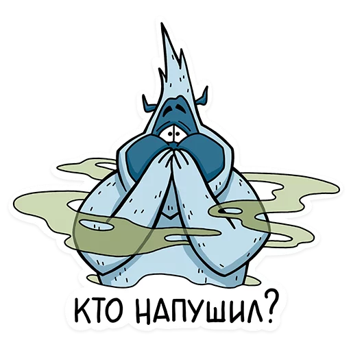 🤢 Стикер «Uwik» для Telegram