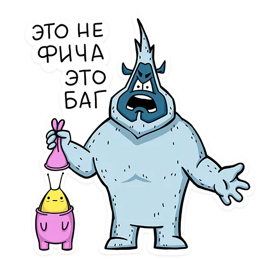 😡 Стикер «Uwik» для Telegram