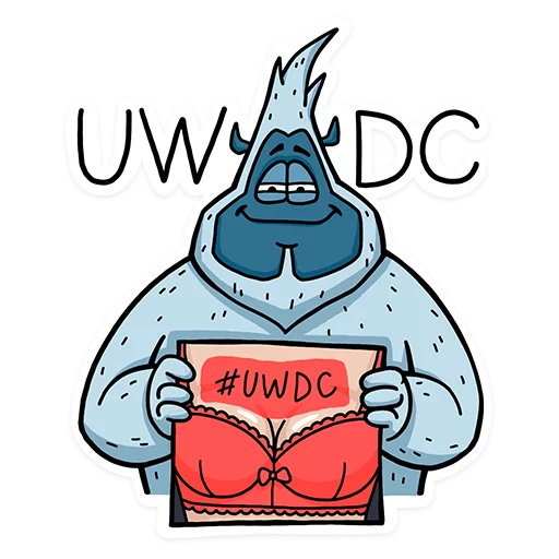 😍 Стикер «Uwik» для Telegram