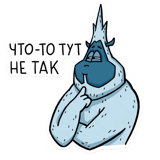 🤔 Стикер «Uwik» для Telegram