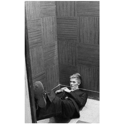 😌 Стикер «David Bowie 4 Дэвид Боуи» для Telegram